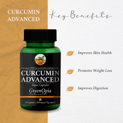 Curcumin (Turmeric) Vegetarian Capsules