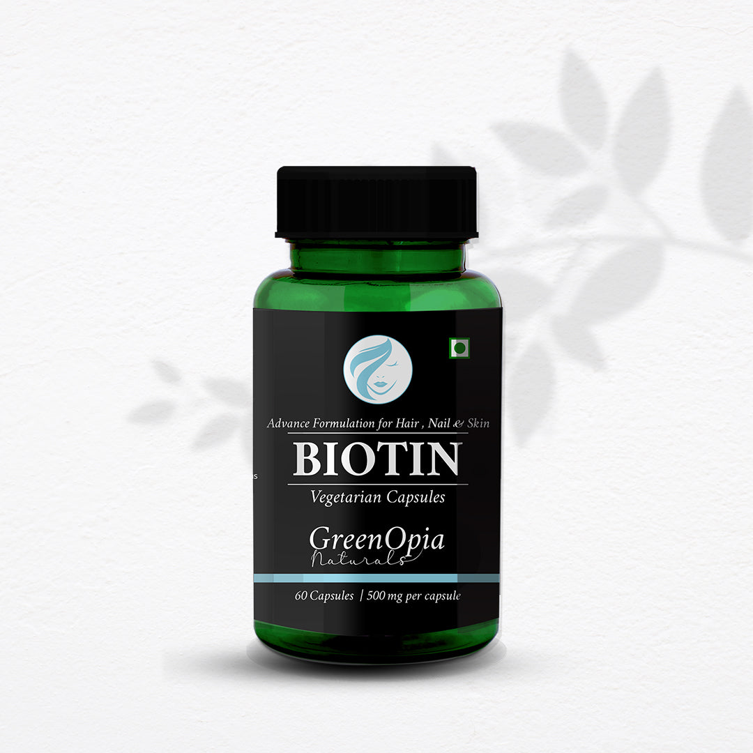 Biotin (10000 mcg) for Healthy Hair, Skin &amp; Nail