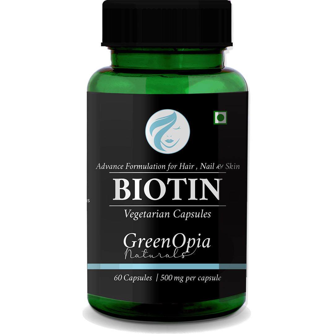 Biotin (10000 mcg) for Healthy Hair, Skin &amp; Nail