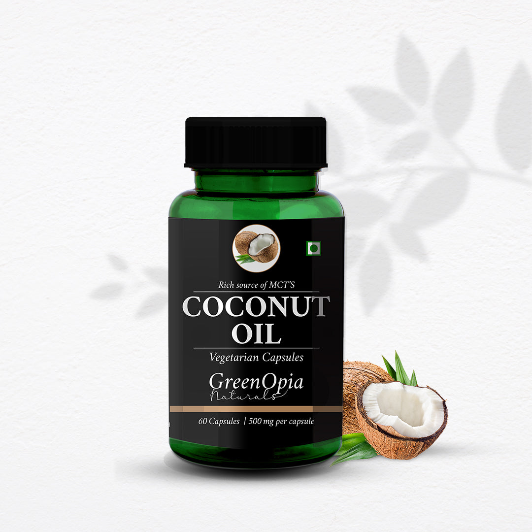 Coconut Oil 60 Vegetarian Capsules