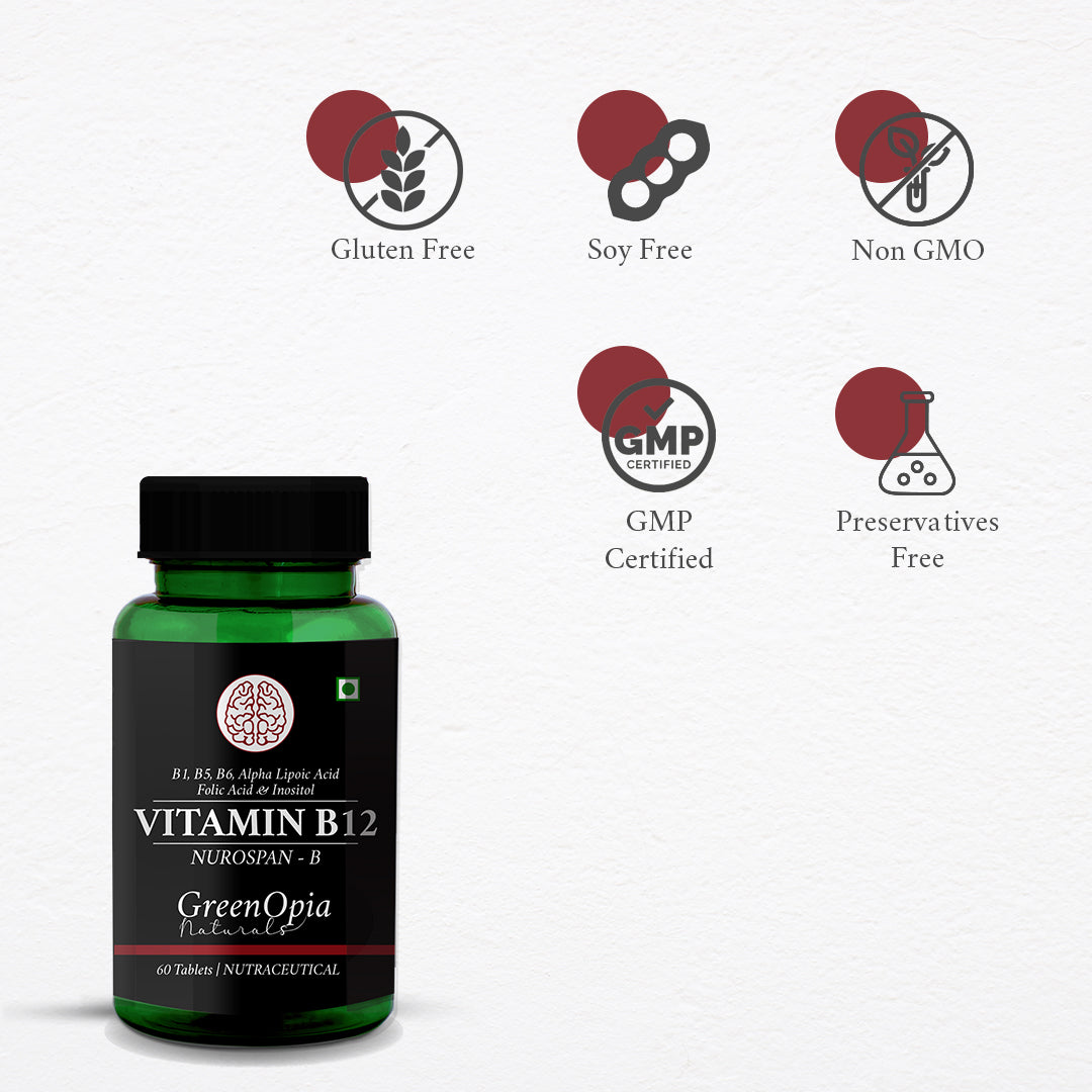 Vitamin B12 ALA Supplement for Men &amp; Women