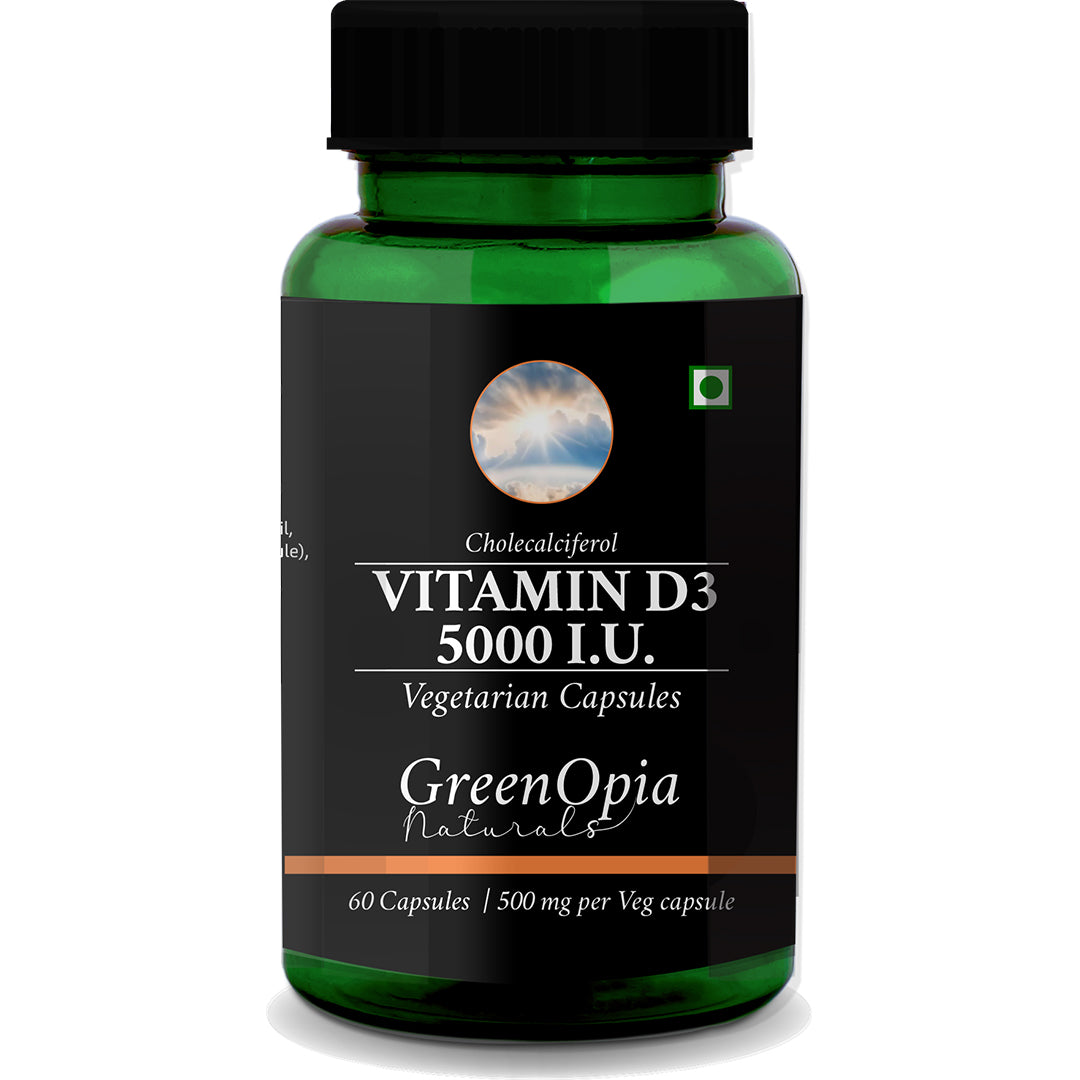 Vitamin D3 5000 I.U. 60 Vegetarian Capsules