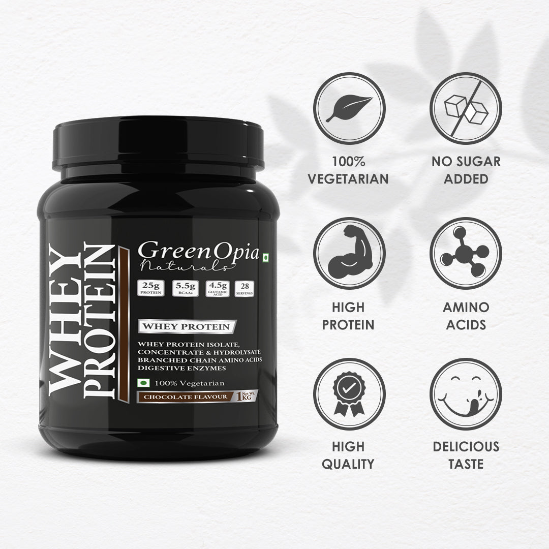 Whey Protein Powder Supplement | Chocolate Flavor