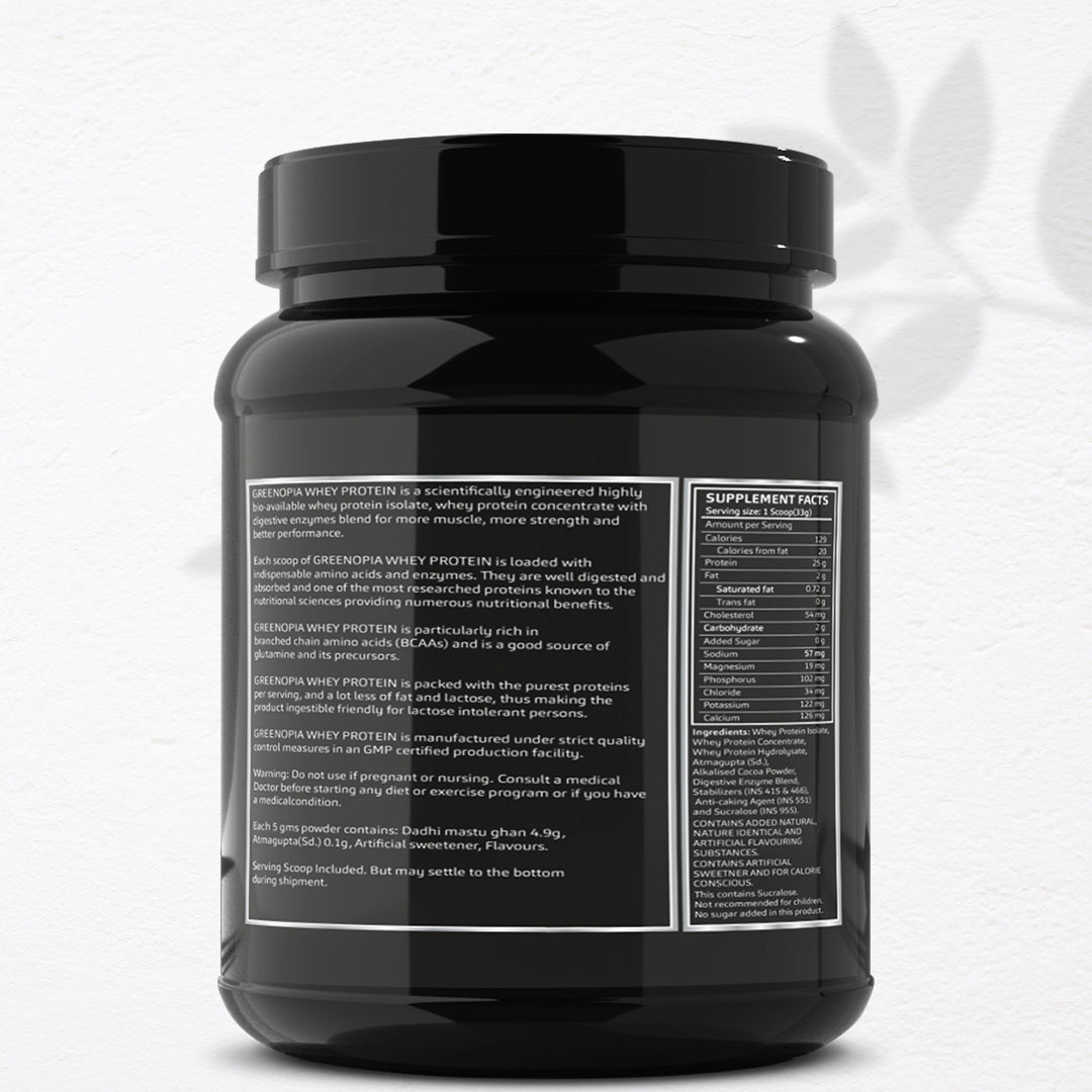 Whey Protein Powder Supplement | Chocolate Flavor