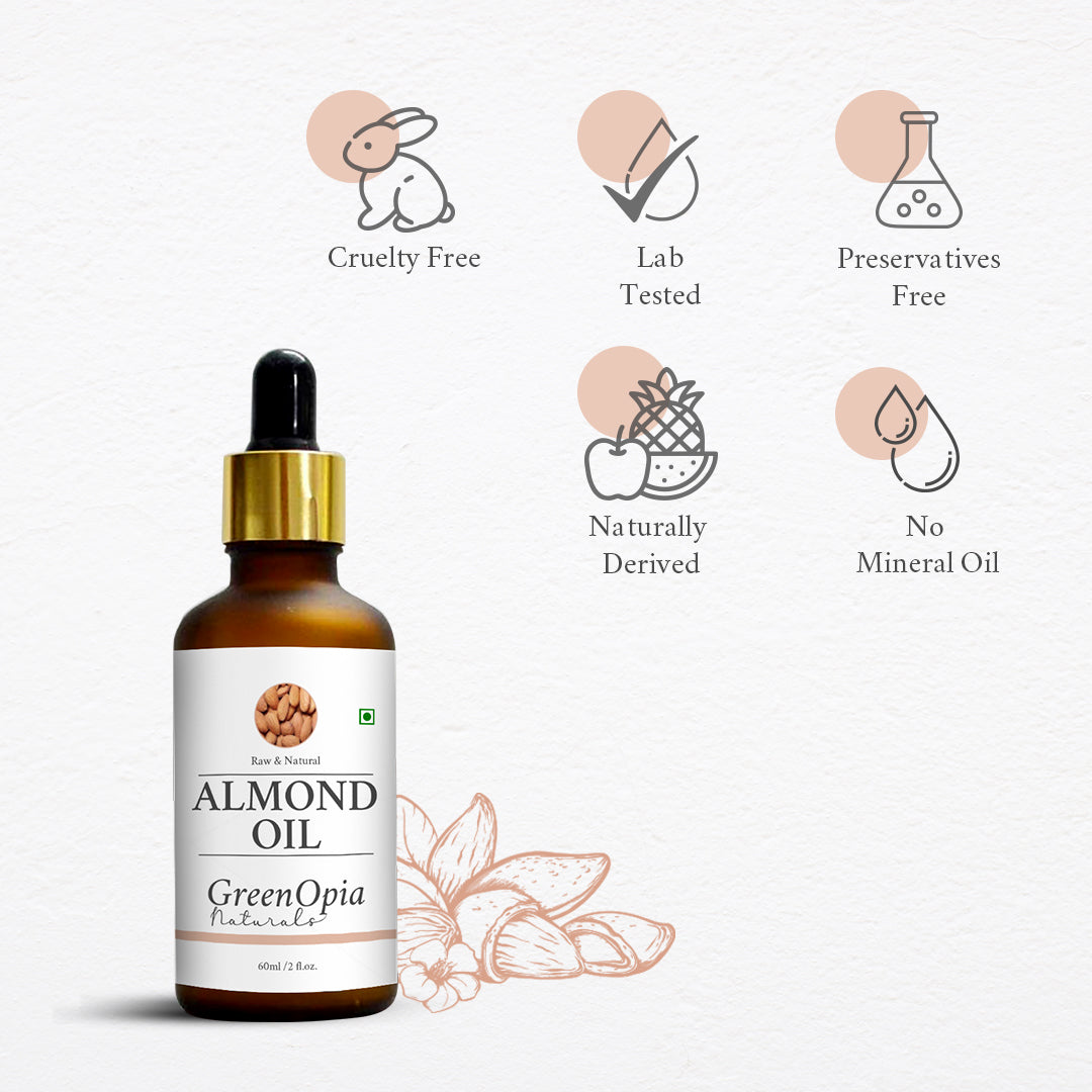 Cold Pressed Almond Oil (60ml)