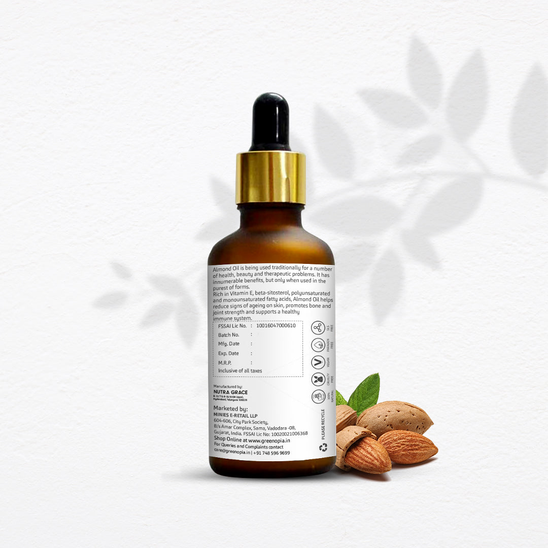 Cold Pressed Almond Oil (60ml)