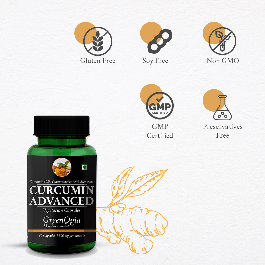 Curcumin (Turmeric) Vegetarian Capsules