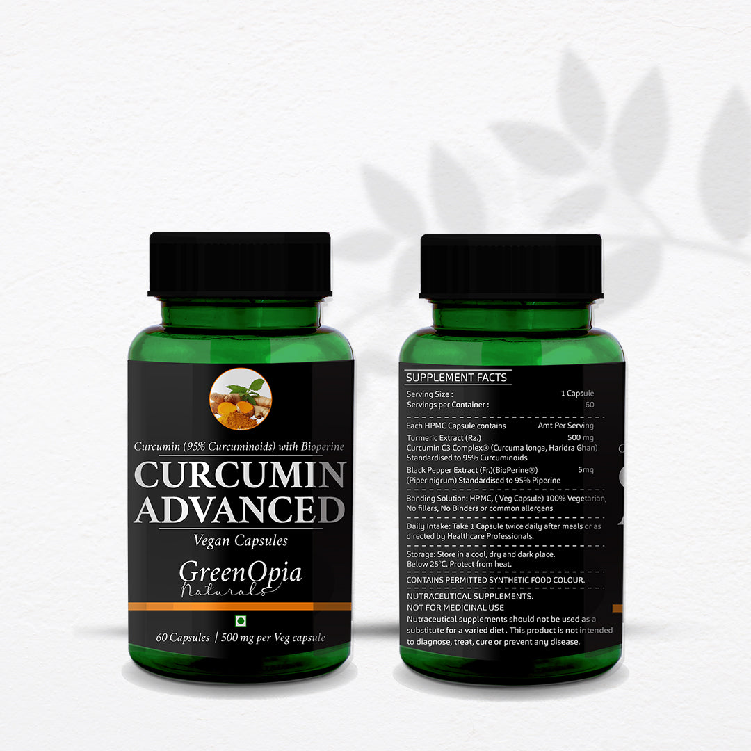 Curcumin (Turmeric) Vegetarian Capsules