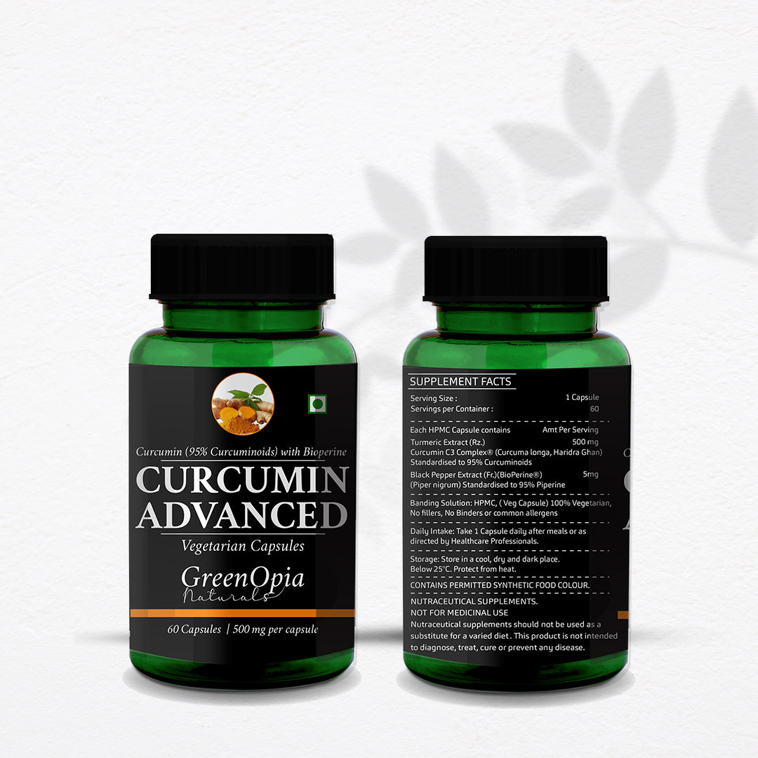 Curcumin (Turmeric) Vegetarian Capsules