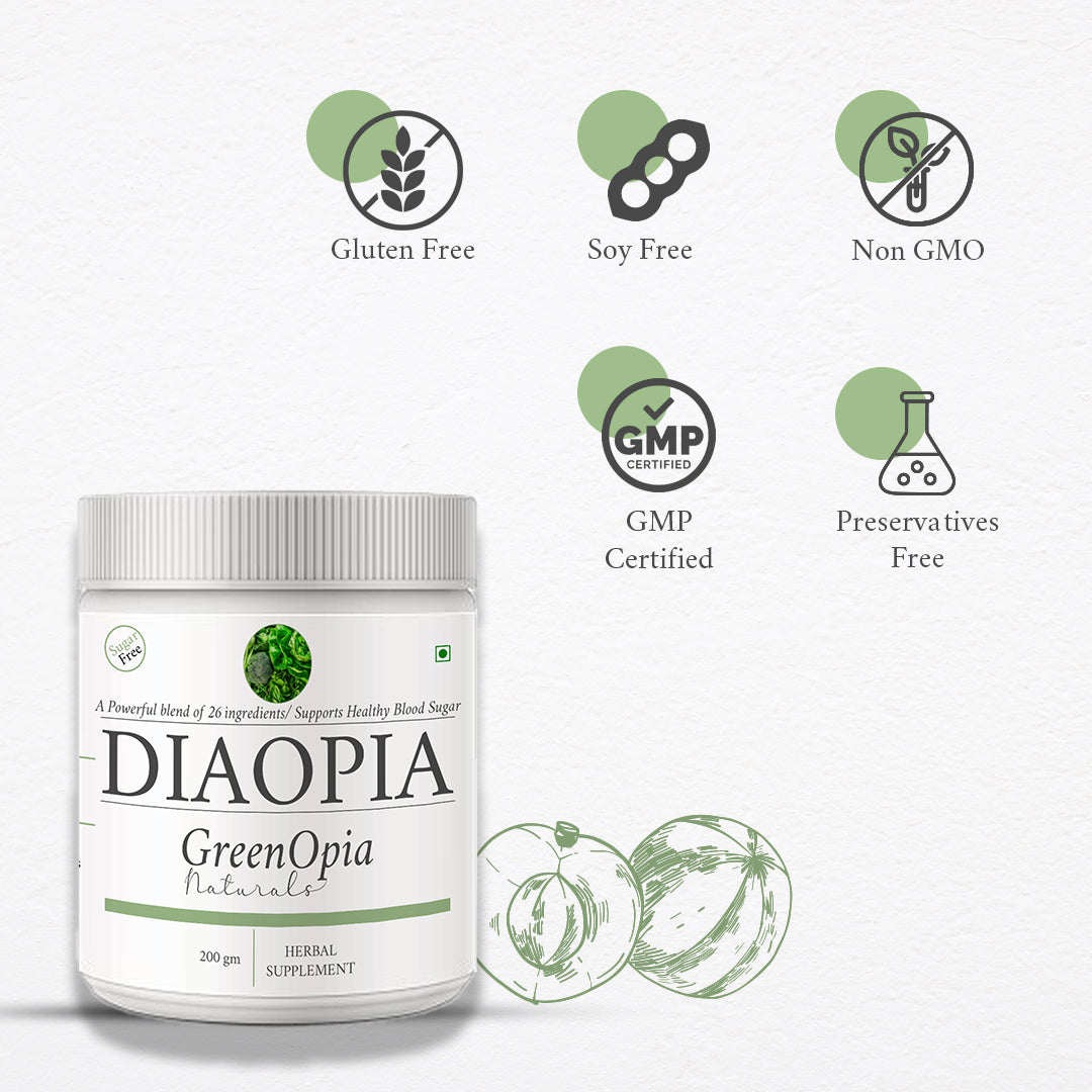 DiaOpia Herbal Supplement for Diabetes Care