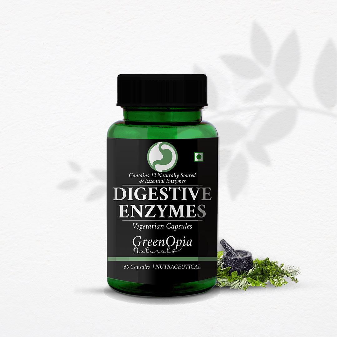 Digestive Enzymes Supplement for Healthy Digestion – 60 Vegetarian Capsules