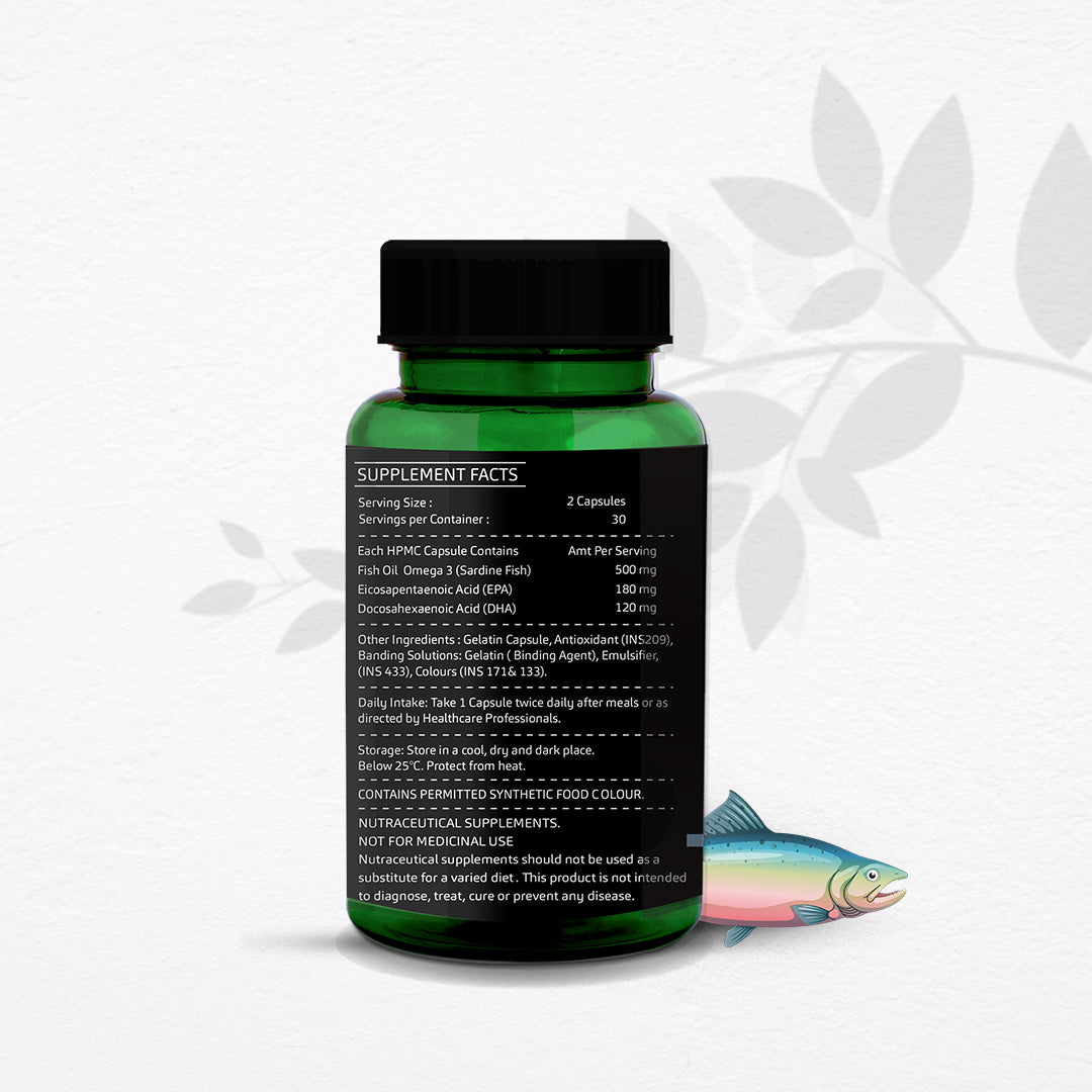 Fish Oil Capsules | Omega 3