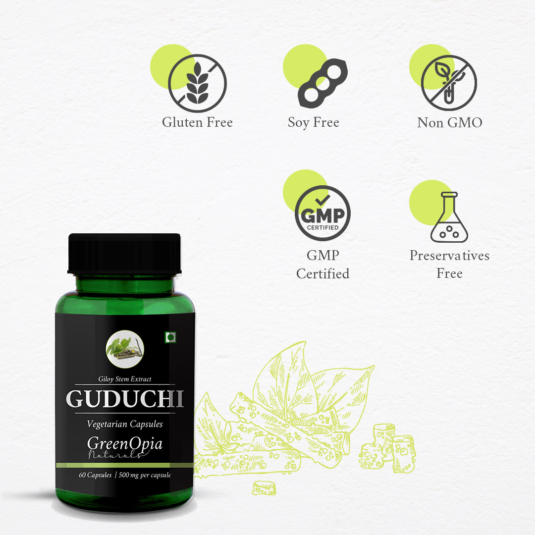 Guduchi (Giloy) Vegan Capsules