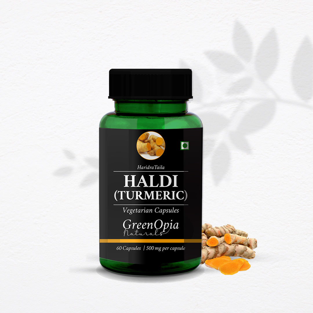 Haldi (Turmeric) Oil Vegetarian Capsules