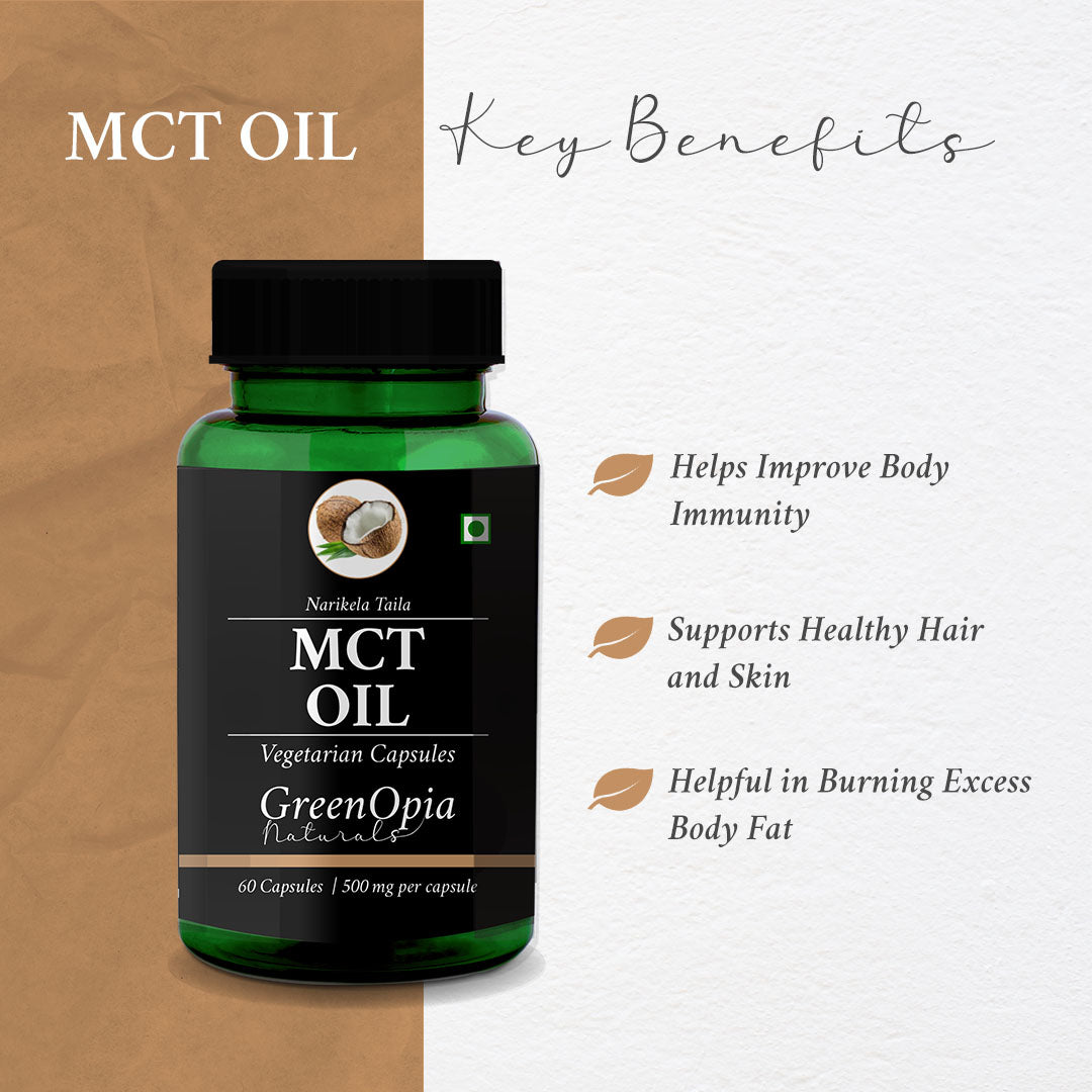 MCT Oil Vegetarian Capsules