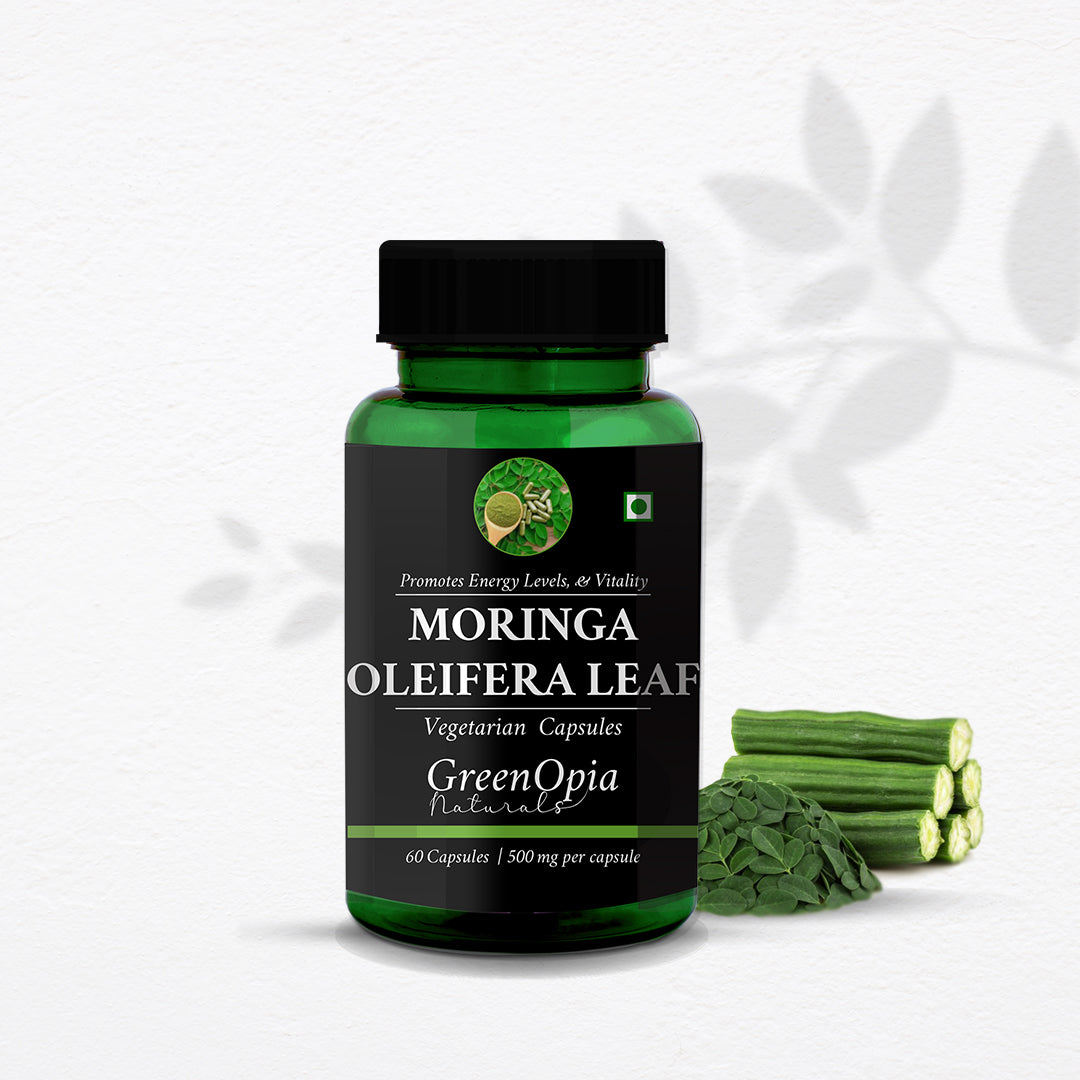 Moringa Oleifera Leaf 60 Vegetarian Capsules