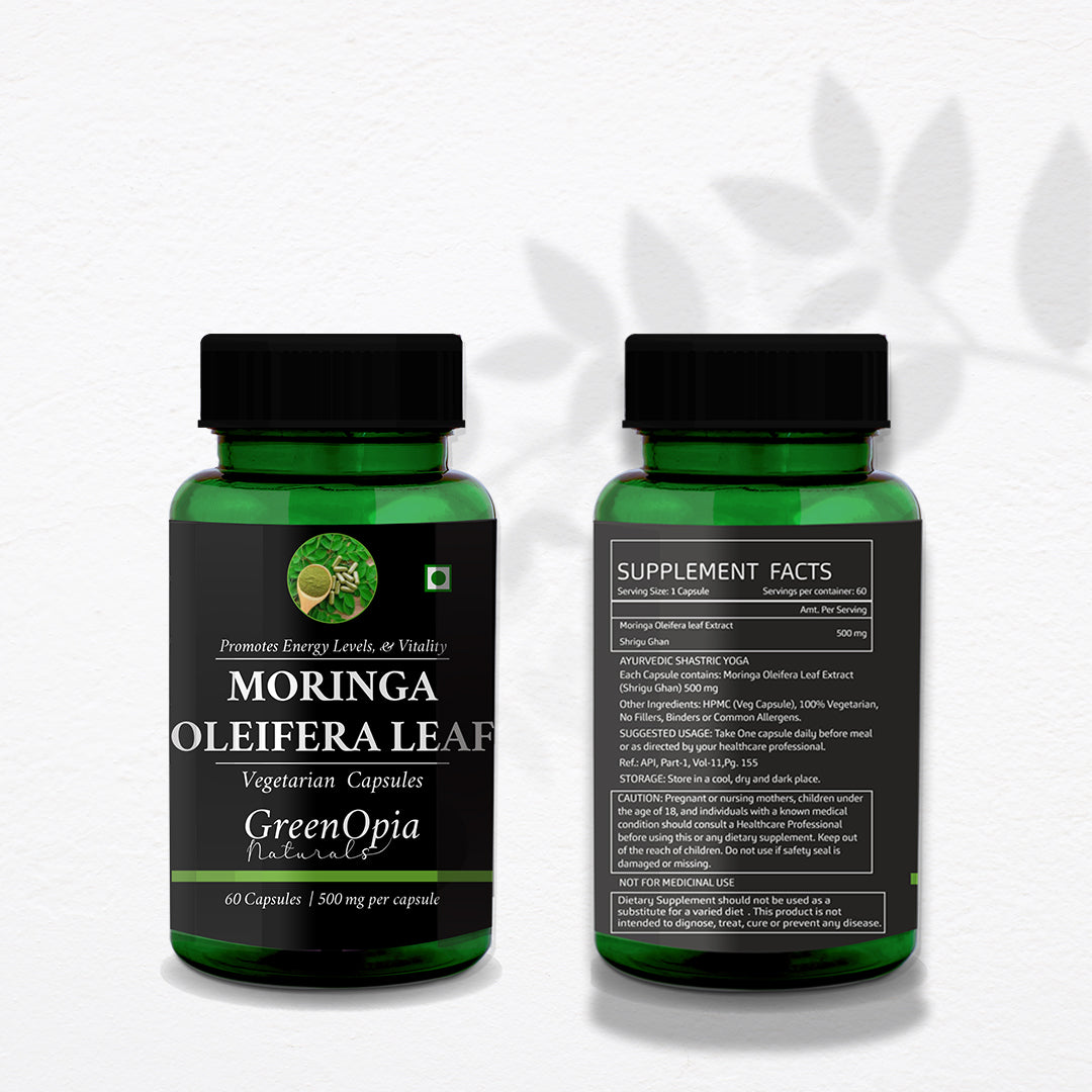 Moringa Oleifera Vegetarian Capsules