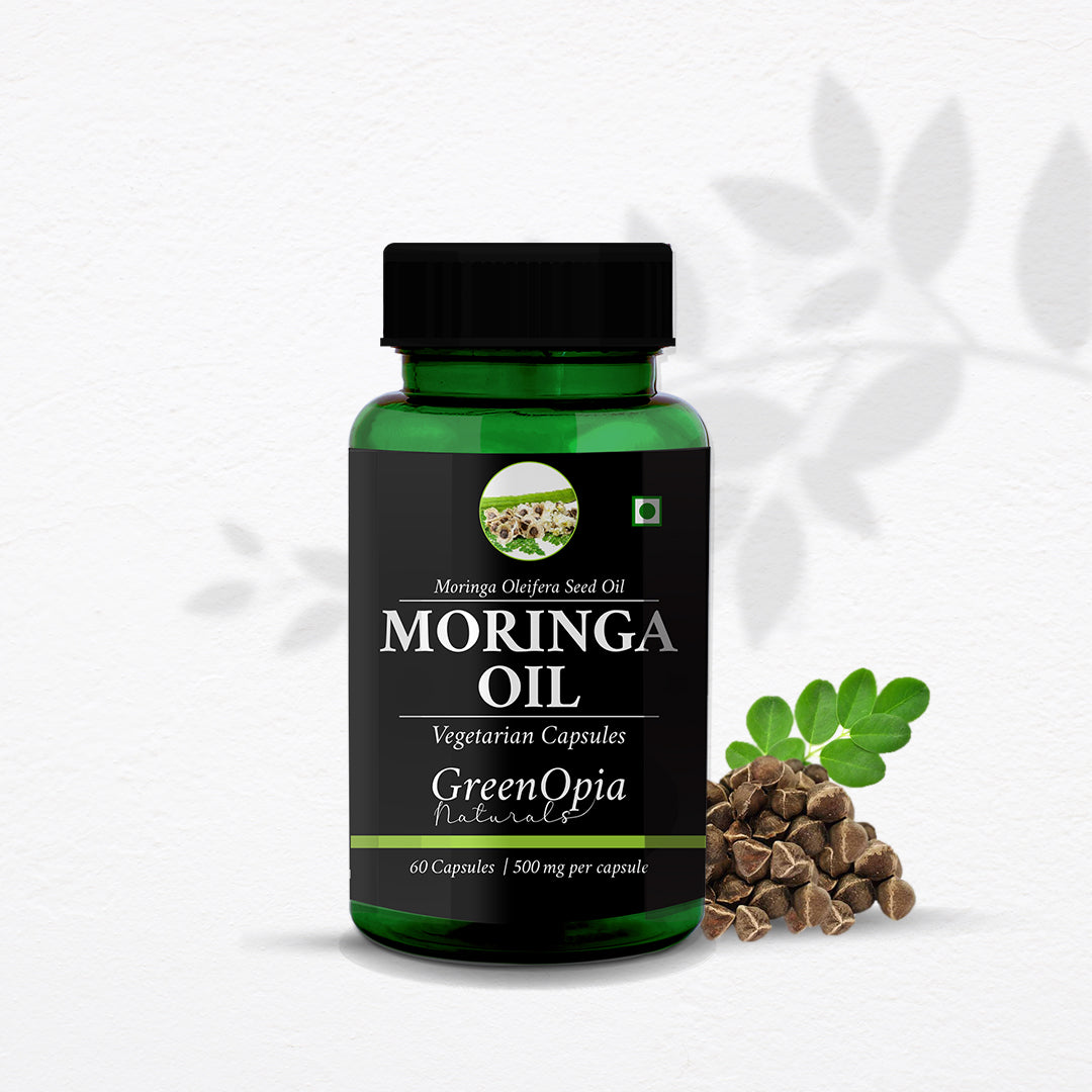 Moringa Seed Oil 60 Vegetarian Capsules