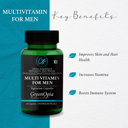 Multivitamins for Men Vegetarian Capsules