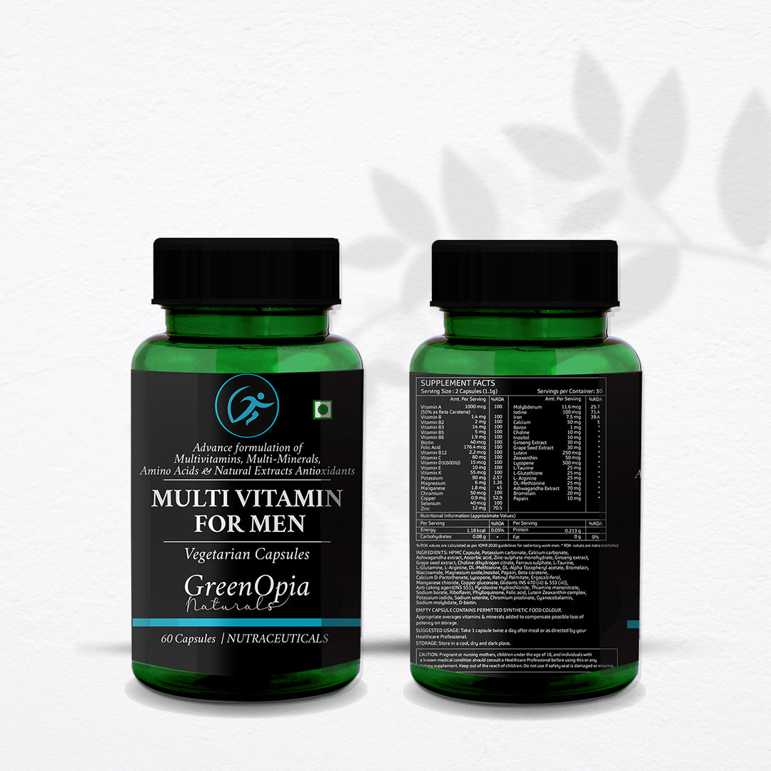 Multivitamins for Men Vegetarian Capsules