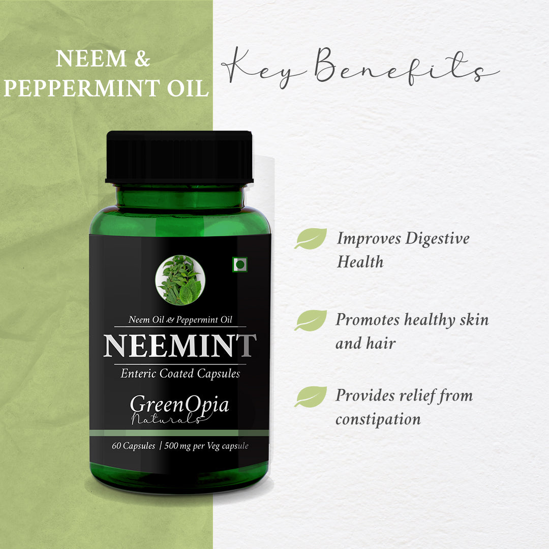 Neem Peppermint Oil for Digestive Health