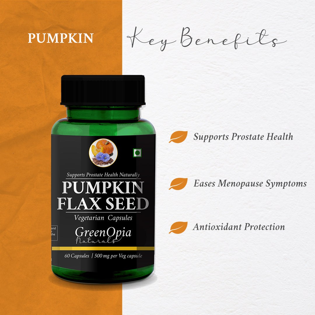 Pumpkin Flaxseed Vegetarian Capsules