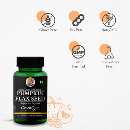 Pumpkin Flaxseed Vegetarian Capsules