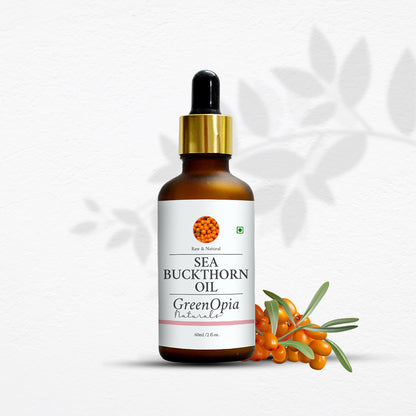 Sea Buckthorn Oil (60ml) | Omega 3, 6, 7 &amp; 9