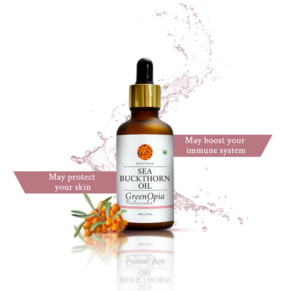 Sea Buckthorn Oil (60ml) | Omega 3, 6, 7 &amp; 9