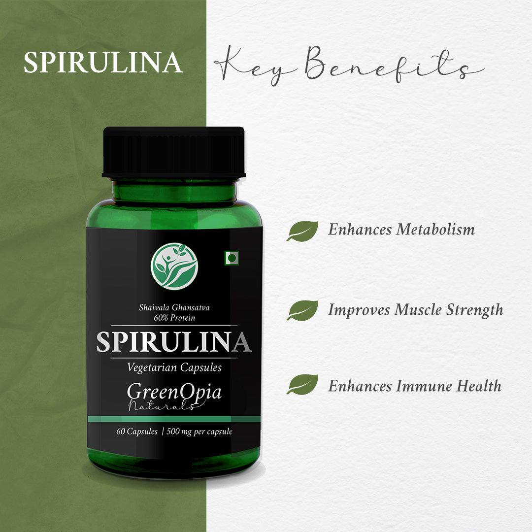 Spirulina Vegetarian Capsules