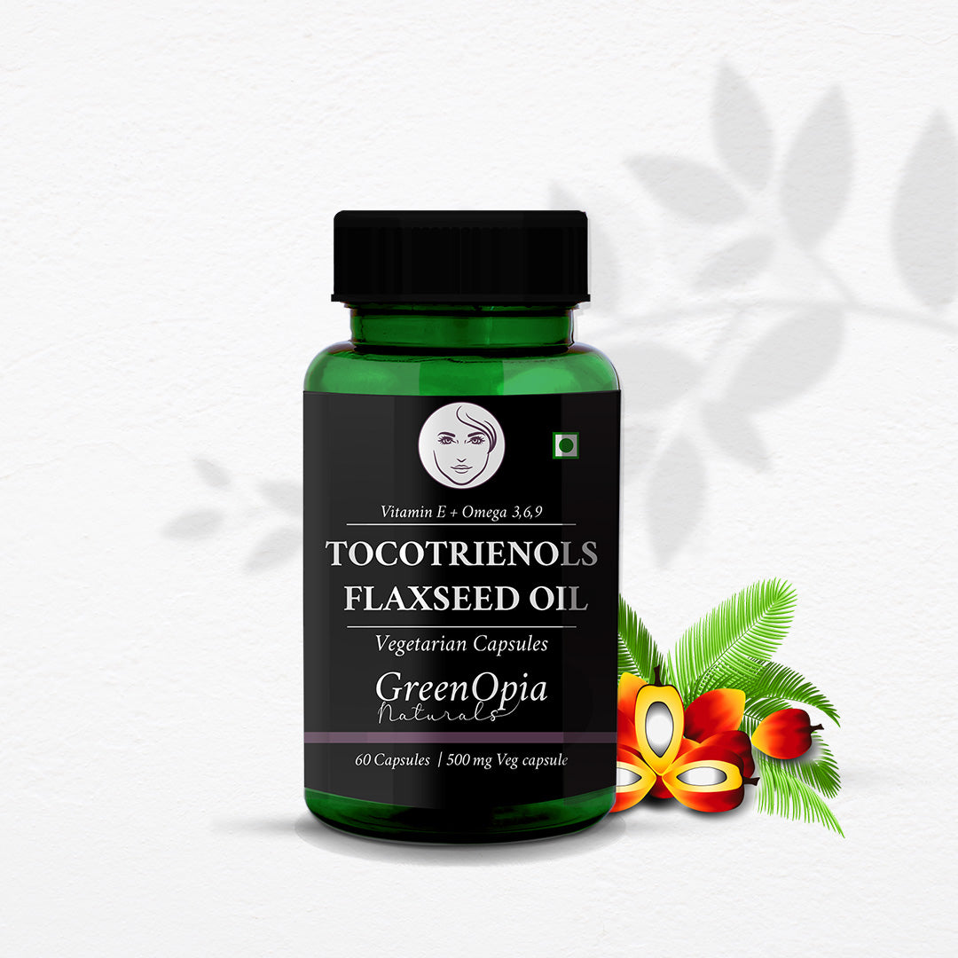 Tocotrienols + Flaxseed Oil Vegan Capsules